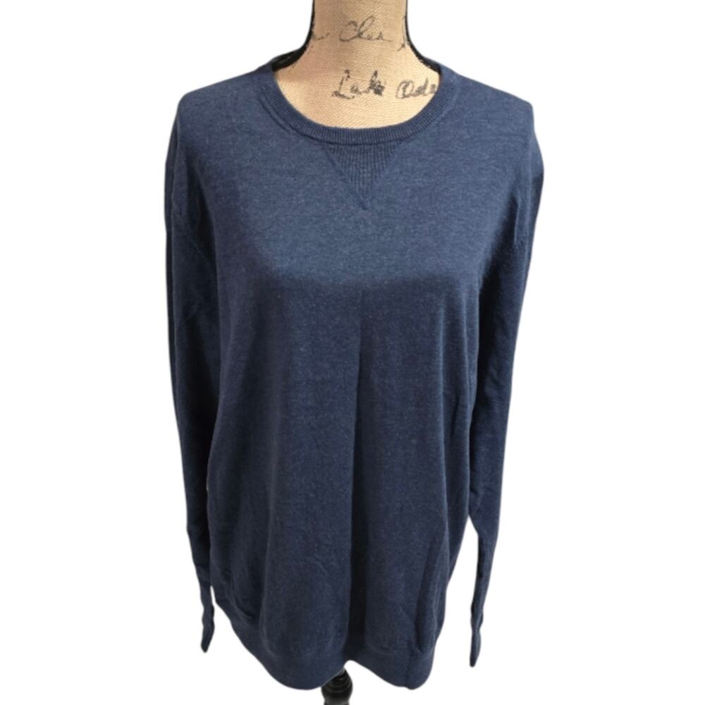 Under Armour Active Cozy Blue Crewneck Sweater Men's Size XL